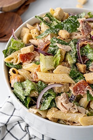 Pasta Caesar Salad Bowl